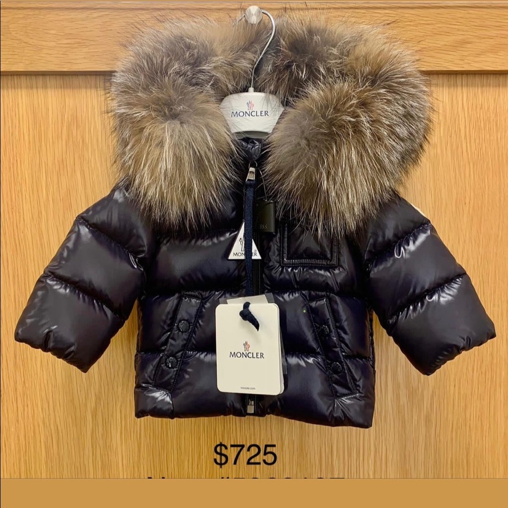 Moncler coat and snow pants 18/24months Blue - Picture 8 of 8